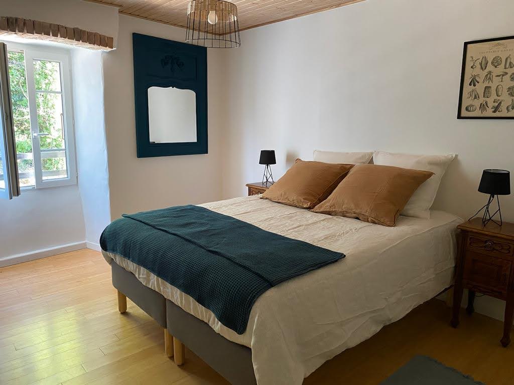 Deuxième chambre double du Gîte Le Marquet
